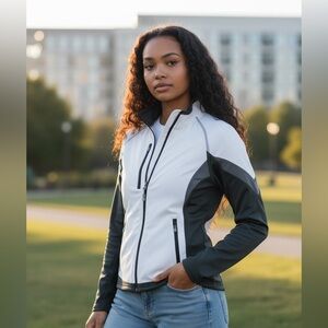 Elevate - NWOT - Women's Black and White Ski Jacket